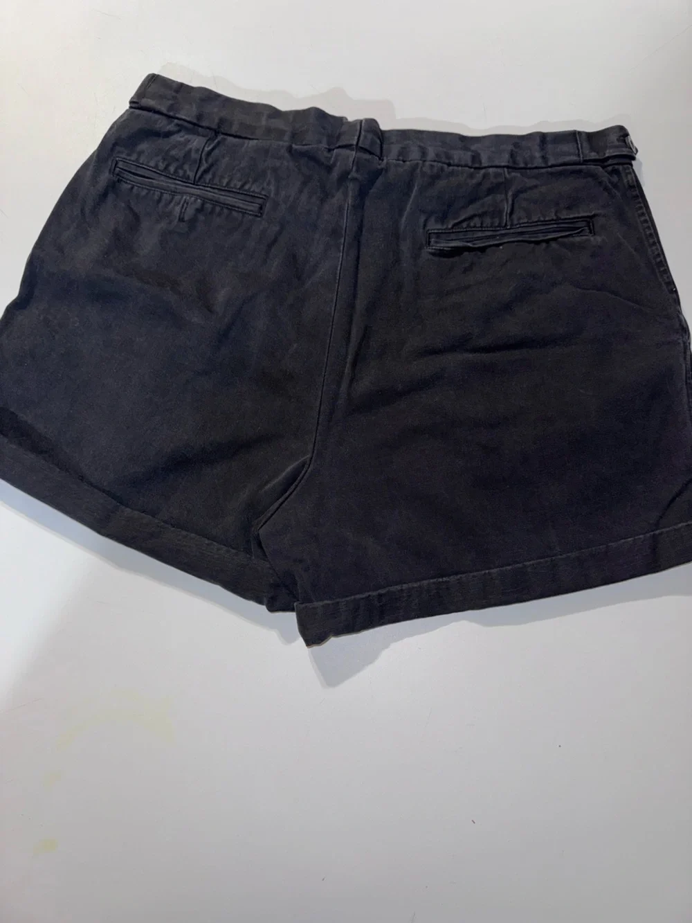 Vintage Givenchy Activewear Black Pleated‎ Shorts with Branded Tag